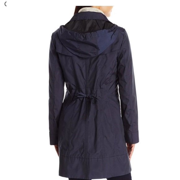 Cole Haan rain jacket blue small - Picture 1 of 9